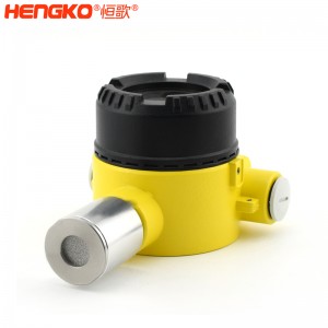 數(shù)顯316L不銹鋼氣體傳感器外殼防水防塵壁掛式工業(yè)氣體傳感器，用于天然氣廠
