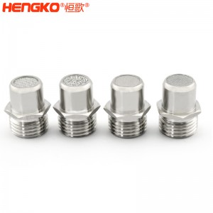 廠家定制有創(chuàng)呼吸機(jī)氣源入口醫(yī)療級(jí)316L不銹鋼過濾器濾芯防塵透氣耐腐蝕，用于呼吸機(jī)