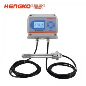 HG808-T系列溫濕度變送器，一款可用在200°C高溫工業(yè)環(huán)境的變送器