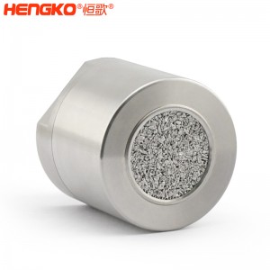 廠家供應(yīng)不銹鋼氣體傳感器外殼微孔燒結(jié)耐用防爆濾芯，應(yīng)用于真空室