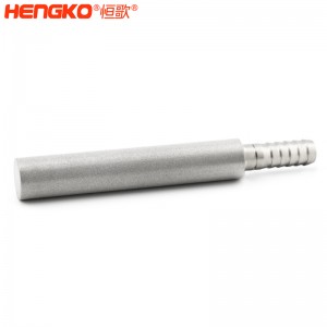 廠家批量生產(chǎn)不銹鋼粉末燒結(jié)曝氣頭擴(kuò)散器 孔隙率高流通速度快，用于臭氧發(fā)生器