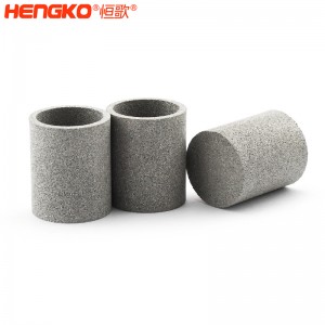 廠家直銷(xiāo)孔徑0.2-90um多孔不銹鋼濾筒工業(yè)除塵濾芯過(guò)濾精準(zhǔn)耐腐蝕，用于凈化污水